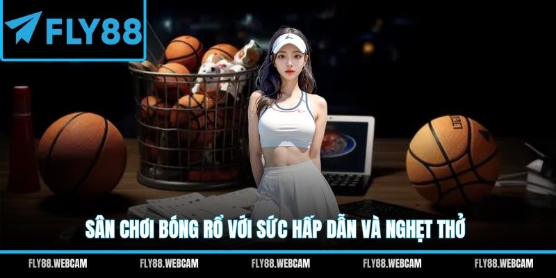 Sân chơi bóng rổ với sức hấp dẫn và nghẹt thở