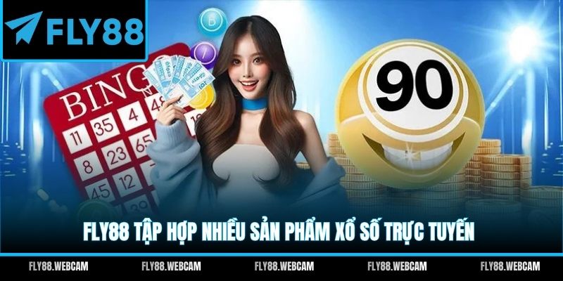 FLY88 tập hợp nhiều sản phẩm xổ số trực tuyến